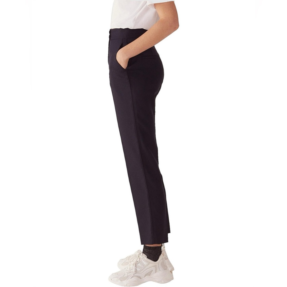 NWT! SANDRO Women’s Ilena HighWaist Tailored Wool Pants Streetwear Officewear 40